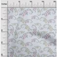 thumbnail image 2 of oneOone Georgette Viscose Light Blue Fabric Asian Paisley Sewing Craft Projects Fabric Prints By Yard 42 Inch Wide, 2 of 4