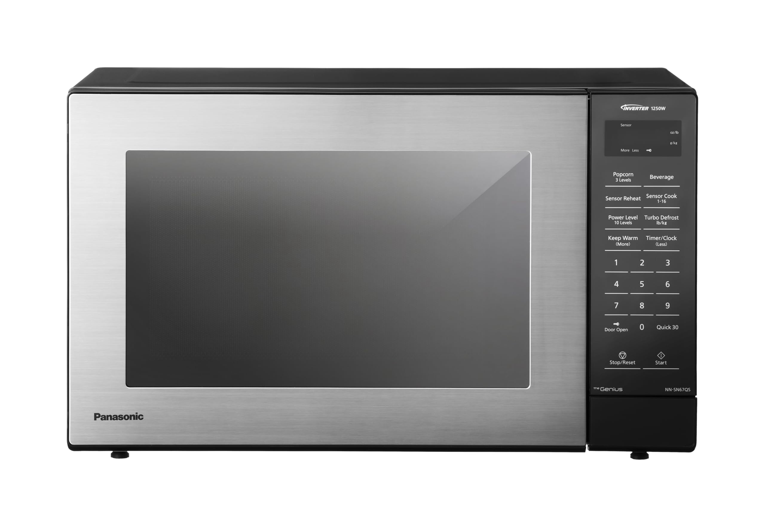 Microwave Oven Panasonic NN-SN67QS 1.2 cu ft 1250W Inverter