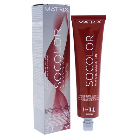 Socolor Extra Permanent Haircolor 2N - Natural Black Neutral by Matrix for Unisex - 3 oz Hair Color