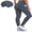 bleu, variante sur Leggings Thermiques Doublés en Molleton pour Femmes avec Poches Taille Haute Pantalon Chaud d'Hiver