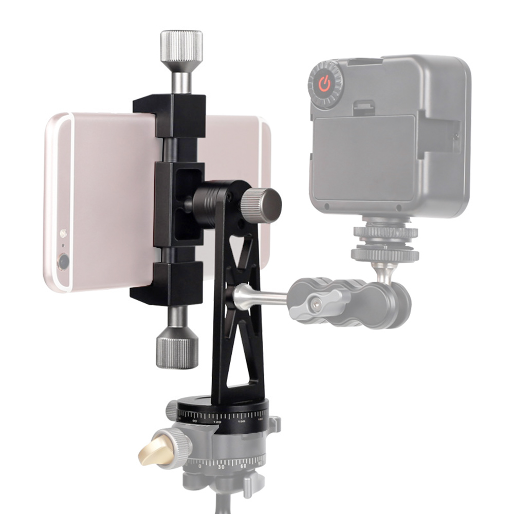 Cimapro CP-5 Multi-functional Phone Holder Metal Phone Clamp Phone Tripod