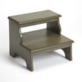 thumbnail image 4 of Butler Specialty Company Melrose Wood Step Stool - Gray, 4 of 4