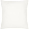 thumbnail image 1 of HomeRoots 386695 Coussin Carré Blanc au Choix 20 x 20 Po, 1 of 2