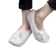 thumbnail image 2 of CHOK Adult Super Soft Warm Cozy Fuzzy Soft Touch Slippers Non-Slip Lined Socks  Assortment B  Medium 3 Pairs, 2 of 4