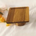 thumbnail image 4 of 1Set Cheese Plates Square Wooden Tray For Hotel Dining 6x6x3.7in, 4 of 7