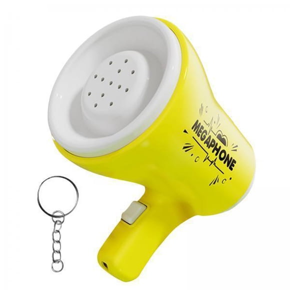 arctrm 4xPortable Megaphone Speaker Cute Loud Speaker for Cheerleading Coaches Drill yellow 4 Pcs