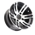 thumbnail image 1 of 12 Inch ATV Wheel Hub, High Strength Aluminum Alloy ATV Wheel Rim, Replacement for Quad Bike Go Kart Off Road Vehicle, 1 of 7