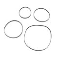 thumbnail image 3 of MesaSe Courroie Plate en Caoutchouc de 5mm pour Tourne-Disque, 3 of 17