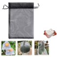 thumbnail image 1 of 1PC Kids Snack Boxes For School Fruit Bags 2024 Upgraded Garden Netting Bags With Drawstring 100 Pcs Fruit Netting Bags Reusable Netting Barrier Bags For Protecting Fruits And Vegetables Black, 1 of 9