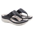 thumbnail image 1 of Leutsin Ladies Platform Sandals Thong Sandals Wedge Sandals High Heel Platform Sandals, 1 of 2