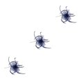 thumbnail image 1 of pitrice 1/2/3/5 Maille Fascinator Femmes Coiffe Prom Maquillage Nuptiale Scène Réglable Performance Photo Coiffe Fille Bande de Cheveux Bleu Marine 3PCS, 1 of 6