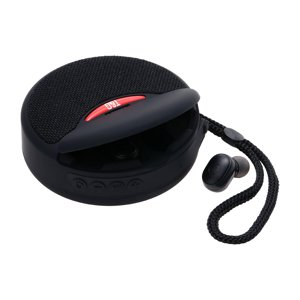 DZCPSCZG Mini Wireless Bluetooth Speaker Wireless Earphone Two-in-One Stereo Hands-Free Earbuds
