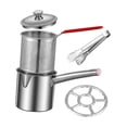 thumbnail image 4 of Deep Frying Pot with Stainless Steel Basket with Anti Scald Handle Multifunction Combo 1.2L, 4 of 9