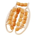 thumbnail image 1 of Siruishop Circular Leg Clamp 23 Wheels Hand Held Muscle Roller for Traveling Hand Orange, 1 of 8