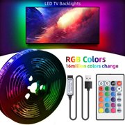 LED Lights Strip RGB DC5V Flexible Lamp Tape USB TV Background Lighting LED Strips with Remote Control