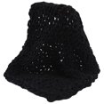 thumbnail image 1 of Xingzhi Hand-Knitted Chunky Knit Blanket Comfort And Style Wide Application Easy To Maintain Polyester black, 1 of 6