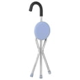 thumbnail image 1 of Foldable Cane Holder Folding Cane Seating Stainless Steel Cane Stool Walking Cane With Seating Foldable Cane Holder Thickened Stainless Steel Pipe Soft Sponge Portable Walking Cane, 1 of 5