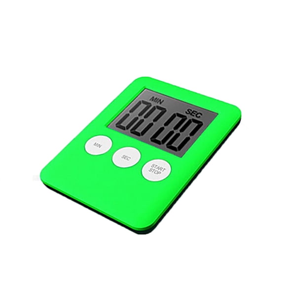 Digital Countdown Timer for Cooking - LCD Alarm Clock for Kitchen Dining and Bar Use