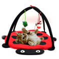 thumbnail image 1 of Tapis de Jeu pour Chat avec Petits Jouets Suspendus, 1 of 6