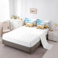 thumbnail image 3 of YST Tropical Beach Comforter Set, 7-Piece, Ocean Theme, Full, 3 of 4