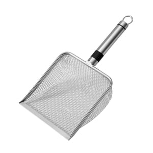 Cats Litter er Kitty Aquarium Kitten Substrat Animaux de compagnie Sifter Shovel Mesh Spacing 5