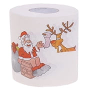 Christmas Table Napkin Home Santa Claus Bath Toilet Roll Paper  Decor Tissue
