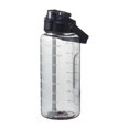 thumbnail image 3 of (2-Pack) Rinsvye Sports Water Cup Large Small Glass Drinking Cups Capacity Heat Plastic Cup with Straw Cup Network Red Fitness Oversized Kettle Will Carry The Time Mark Suitable for Fitness Gym and, 3 of 9