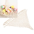 thumbnail image 1 of Stuffed Animal Hammock Bohemian Style Cotton Rope Plush Toy Storage for Kids Room, 1 of 7