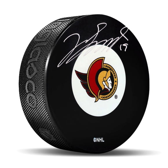 Jason Spezza Signed Ottawa Senators Puck Officially Licensed NHL/NHLPA Authentic Hand-Signed Autograph by Frameworth Sports Marketing Premium Sports Memorabilia Hand-Signed by the Athlete