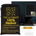 thumbnail image 4 of Bgsha Cut To Size Blackout Blinds Portable Blackout Curtains Waterproof Polyester, 4 of 8