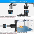 thumbnail image 4 of Bucket-Free Aquarium Water Changer Fish Tank Cleaning Tools, Siphon Universal Quick Pump Aquarium Water Changing, 4 of 6
