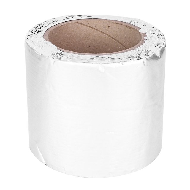 Bande de Réparation de Fuite, Film d'Aluminium Épaissi de Bande Imperméable Forte d'Adhérence 10x500cm Longue Durée de Service Stable pour des Fissures pour la Feuille d'Aluminium de Réparation de Fuite de Mur de Toit