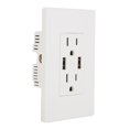 thumbnail image 2 of USB Wall Outlet USB Wall Charger US Wall Socket Charger US Wall Socket Electrical Outlet Panel For Home Office, 2 of 8
