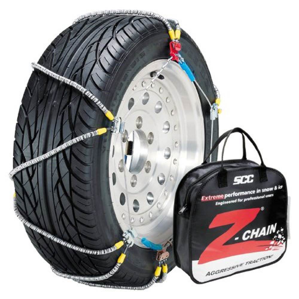 Security Chain Z539 Z Chain Passenger Car Truck Snow Traction Tire Chain, Pair