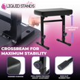 thumbnail image 5 of Supports Liquides Support de Clavier de Piano Pliable - Support de Piano Numérique Réglable Style Z 54-88 Touches Support de Piano Électrique - Support de Musique Portable Robuste pour Enfants Adultes - Support de Clavier Musical Robuste (, 5 of 5