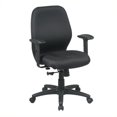 thumbnail image 1 of Office Star Mid Back Tilt Office Chair-Black, 1 of 1