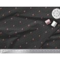 thumbnail image 2 of Soimoi Poly Georgette Fabric Artistic Flower & Dots Decor Fabric Printed Yard 42 Inch Wide, 2 of 3
