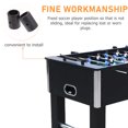 thumbnail image 4 of 16pcs Foosball Black End Caps Foosball Table Rod Plugs Iron Pole Safety Caps, 4 of 8