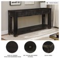 thumbnail image 4 of Signature Design by Ashley Gavelston Table Console Noir, 4 of 5