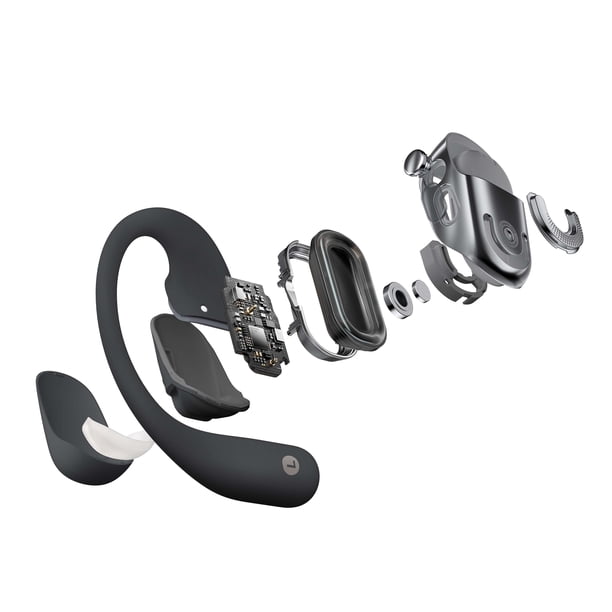 Shokz - OpenFit 2, Open-Ear True Wireless Earbuds - Black - Walmart.ca