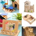 thumbnail image 2 of Maoww 400Pcs Colorful Wood Craft Sticks Wooden Ice Cream Sticks for Hand DIY Craft, 2 of 5