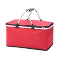 thumbnail image 1 of Dvkptbk Storage Folding Cooler Box Picnic Bag Portable Heat Preservation Food Storage Bag Home Essentials, 1 of 2