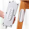 thumbnail image 3 of Power Outlet Holder Traceless Power Socket Holder Support; Traceless Power Socket Wall-Mounted Plastic Sticking Power Strip Support, 1pc, 3 of 8
