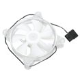 thumbnail image 2 of LHCER Chassis Cooling Fan,RGB Case Fan Good Heat Dissipation Low Noise Simple Installation LED 120mm 7 Blades Chassis Cooling Fan For Desktop Host,RGB Fan, 2 of 8