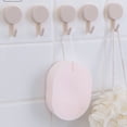 thumbnail image 4 of 5-Pack Adhesive Wall Hooks For Bathroom And Kitchen - No-Drill Damage- Installation - Strong Adhesive 360 Rotation - Ideal For Hanging Towels Utensils, 4 of 6