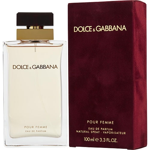 Dolce and Gabbana Pour Femme Eau de Parfum Spray for Women, 3.3