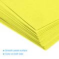 thumbnail image 4 of Unique Bargains 25 Sheets 8x8 Inch Origami Paper Double Sided Fluorescent Yellow Square Sheet for Art Craft Project, Beginners, 4 of 5
