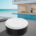 thumbnail image 5 of Housse de Spa Gonflable Couvercle Rond Gonflable Housse de Spa avec Poignée Couvercle Extérieur Imperméable Couverture Pliable avec Isolation B, 5 of 5