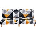 thumbnail image 1 of Housse de Futon Innovante, Housse de Canapé-Lit Extensible pour Relooking Instantané, Protecteur de Meubles avec Protection Complète, Entretien et Installation Faciles pour Votre Espace de Vie (Couleurs Riches), 1 of 5