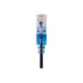 thumbnail image 3 of Monoprice SlimRun - Câble Patch - RJ-45 (m) à RJ-45 (m) - 30 Pieds - UTP - Cat 6A - Démarré, Sans Accroc - Noir (Lot de 10), 3 of 7
